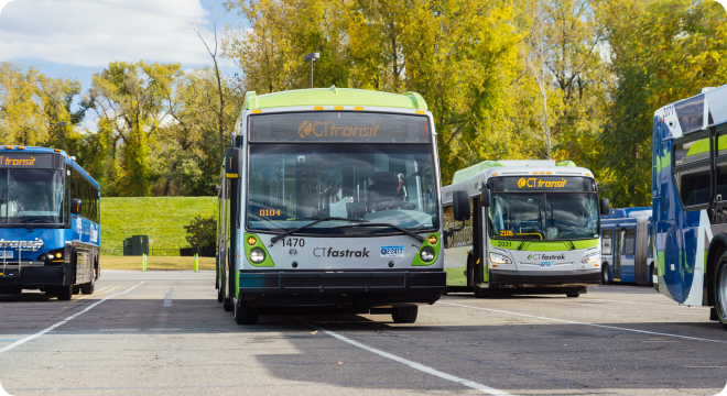 Token Transit mobile app interface